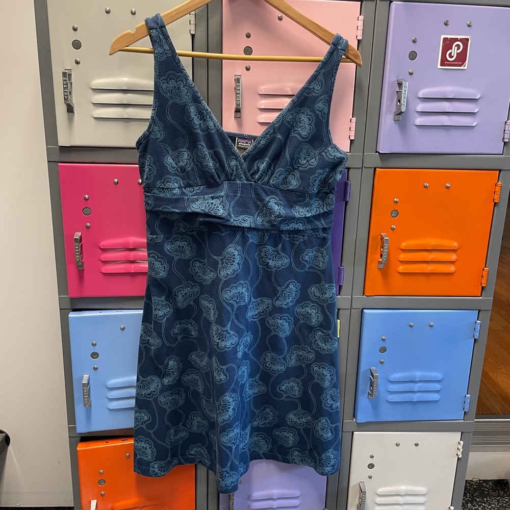 Patagonia Blue Patterned Dress